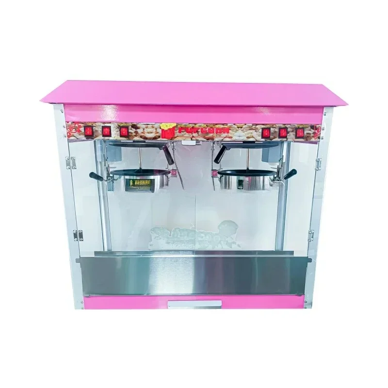 Commercial 220V Electric Snack Machine Automatic Big Pot Popcorn Machine / Popcorn Maker for Bakery Use