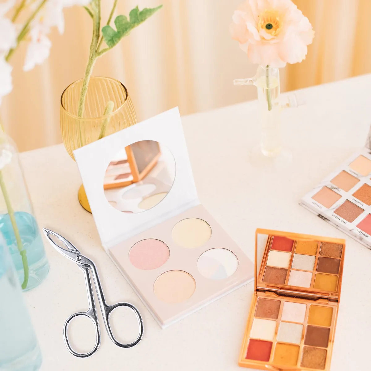 

2Pcs Slanted Eyebrow Tweezers Stainless Steel Facial Hair Clip Remover Precise Shaping Plucker Daily Beauty Tool