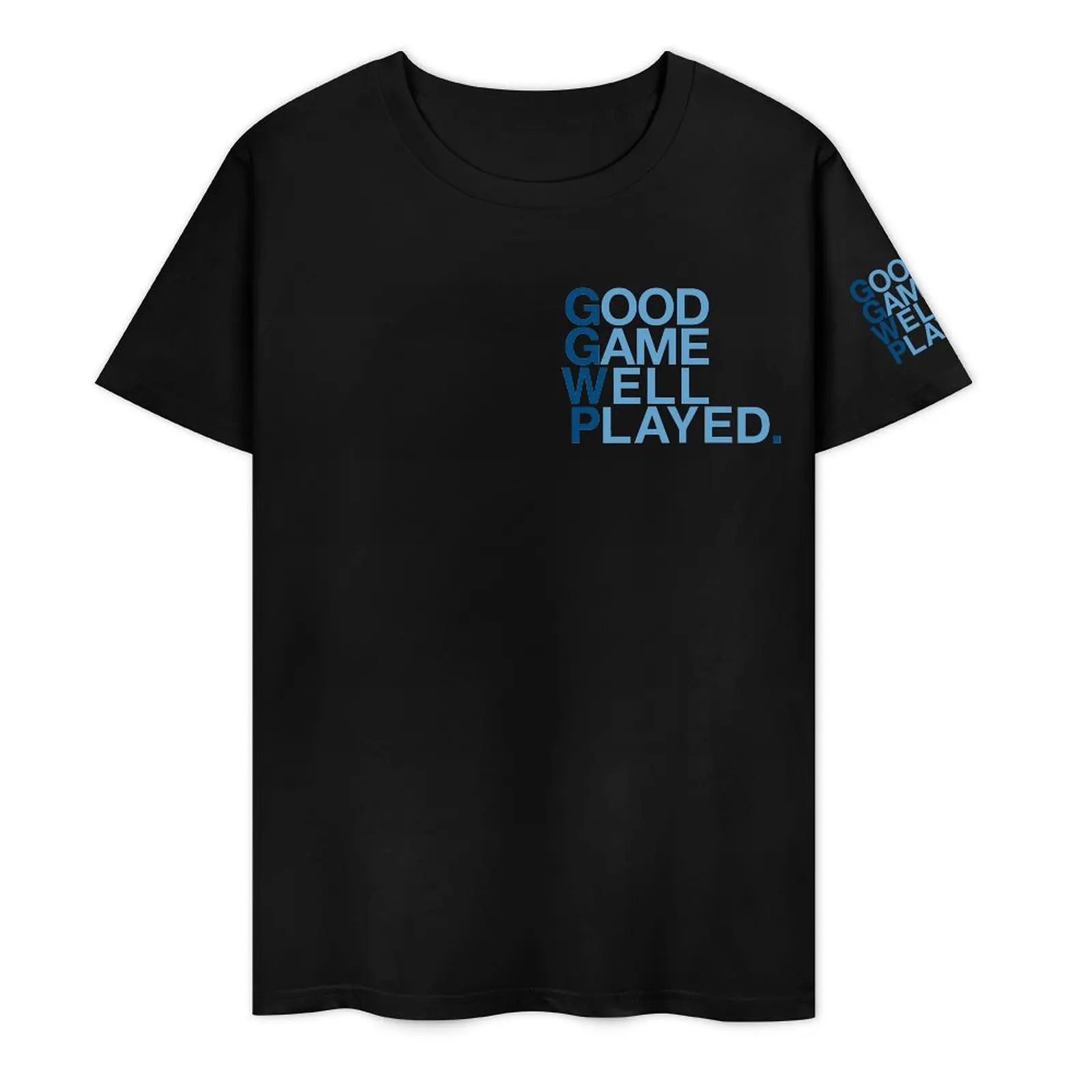 Good Game Well Played. Essential For Sale T-shirts Classic Chest and Cuff T-shirt Round Neck  Sports  Funny Novelty Aactivity Co