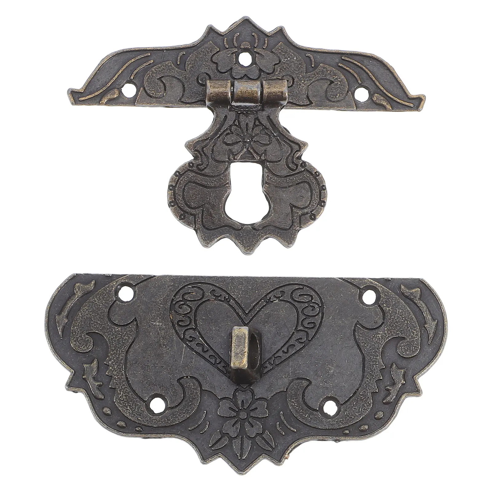 

Packing Boxes Lock Clasp Buckle Latch Olive Green Chest Latches Hardware