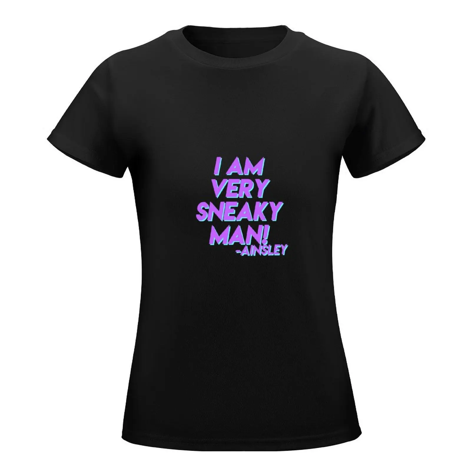 AINSLEY / McCreamy quotes (fitz) T-Shirt plus size tops female funny t shirts for Women