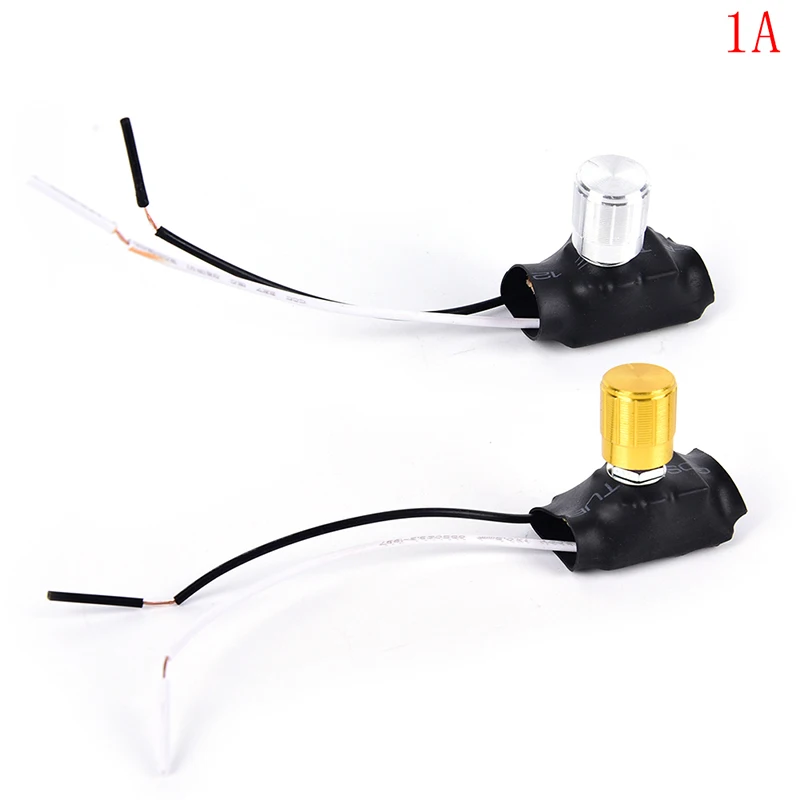 220V 1A/3A Gold/Silver Tone Table Lamp Full Range Dimmer Rotary Switch 2 Way High Quality