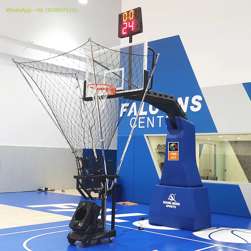 Wholesale Training Equipment Remote Control Basketball Rebound Shooting Machine
