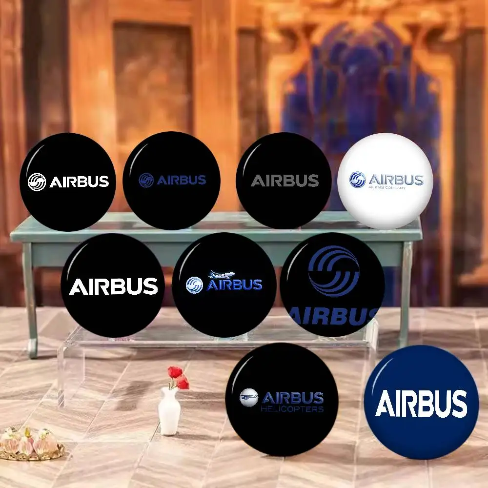 A-Airbus Creative Tinplate Soft Button Pins Animal Icon Brooch Lapel Backpack Badge Accessories Pin