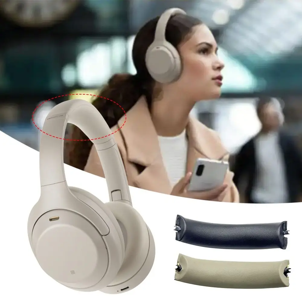 Opaska na słuchawki Plug and Play naprawa wewnętrznego/zewnętrznego zestawu słuchawkowego Head Beam osłona ślizgowa słuchawek dla sony/WH-1000XM2/MDR-1000X — zdjęcie produktu 4