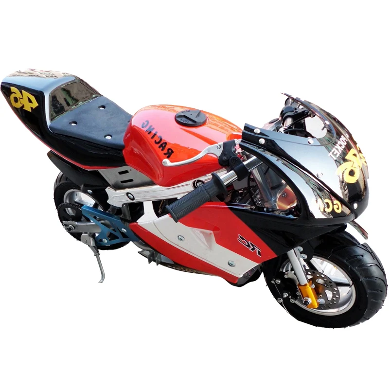 

New Fashion 2-stroke Mini Dirt Bikes Gas Mini Pocket Bike 49cc for Kids With Ce