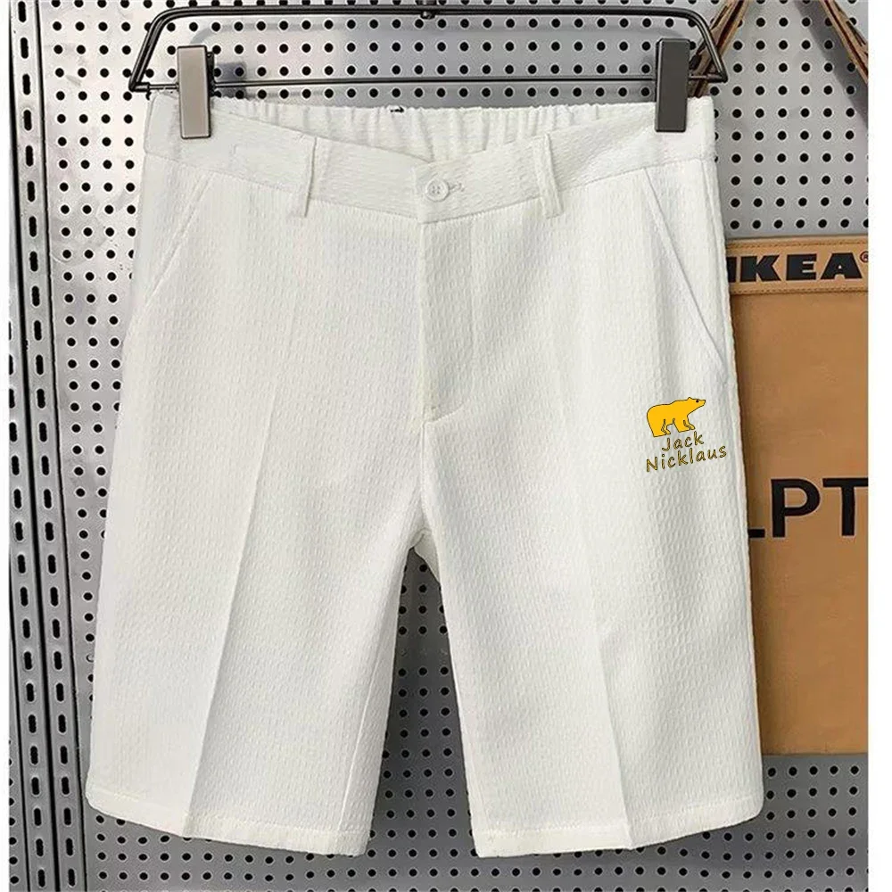 

Jack Nicklaus Golf Clothing Men Casual Straight Leg Pants Summer Golf Wear Men Golf Shorts Chaopai Commerce Quarter Pants