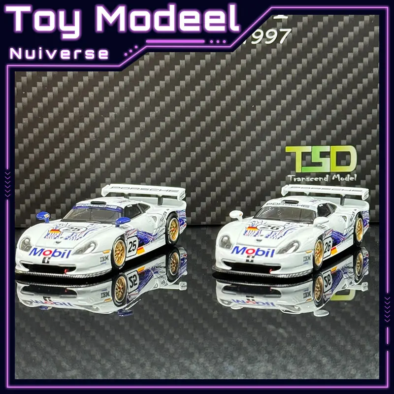 TSD Porsche 911 GT1 24H Mans 1997 25 26 Open Hood 1:64 Detail