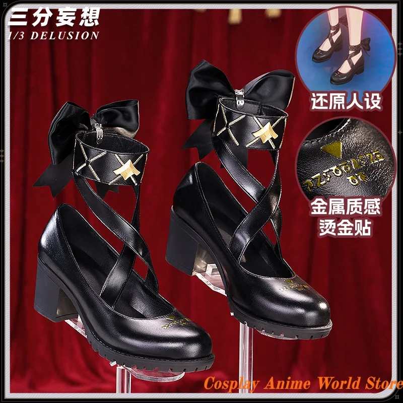 

In stock Wuthering Waves Denia Cosplay shoe Prop shoes Women Halloween Role Play Shoes ﻿