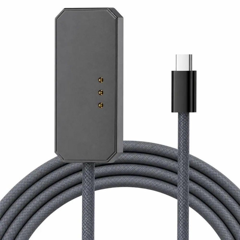 18W Fast Charging Magnetic Charging Cable 3-Pin Contact Charging Converter for iPad Pro 12.9 2020/2021/2022/Air 13 2024/2025