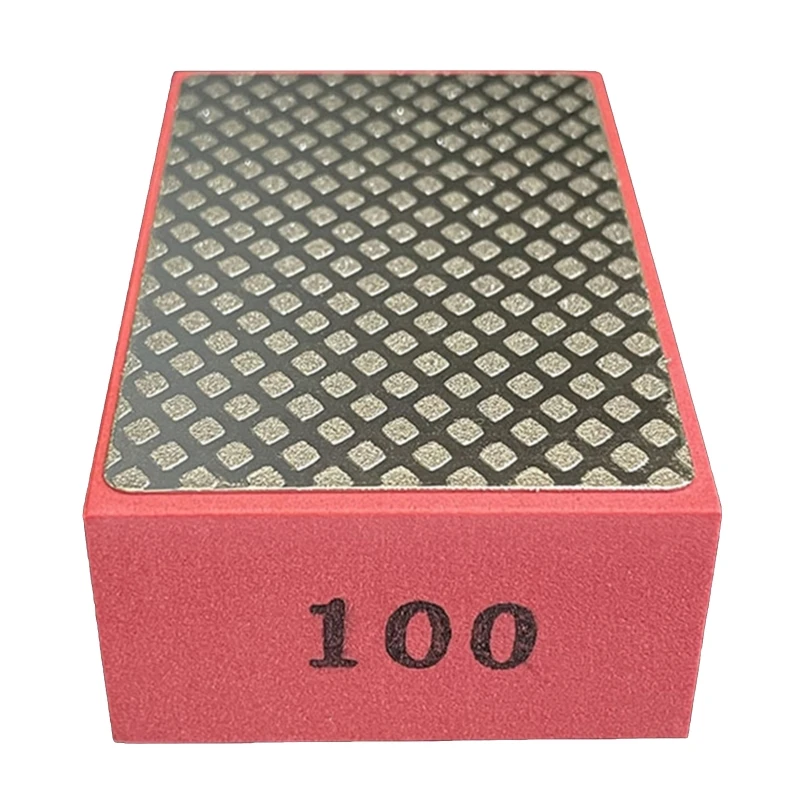 Practical Diamond Hand Polishing Pads, Hand-held Sanding Blocks for Metal Glass Tiles Grinding, Sharp T