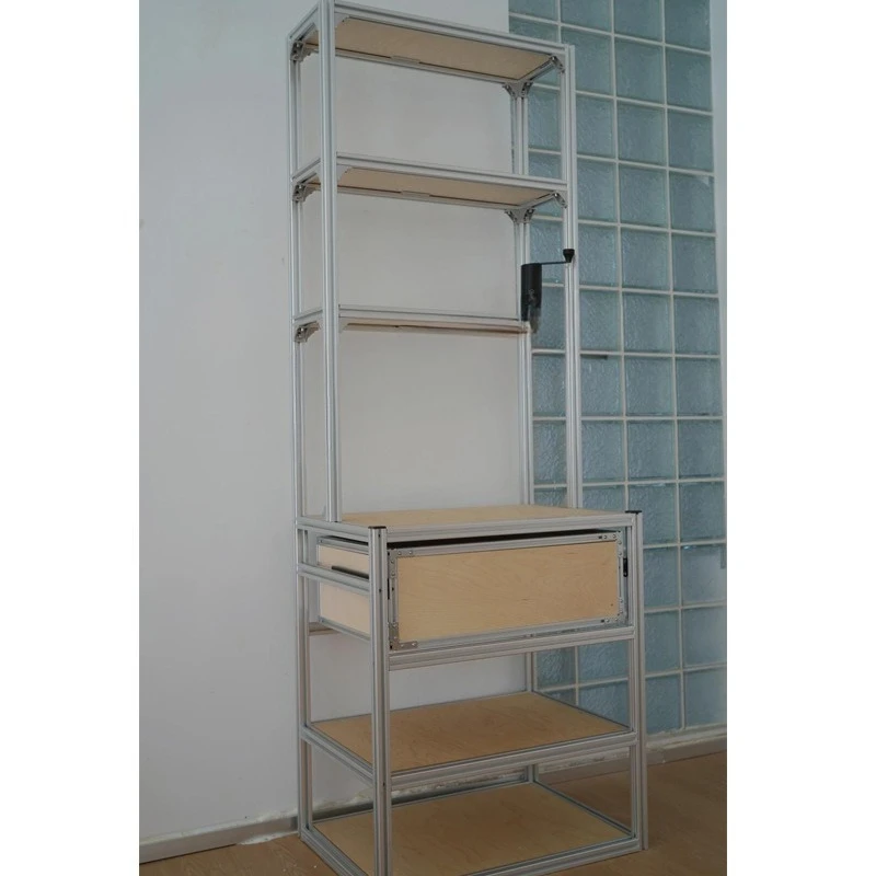 

Floor-to-ceiling storage hole rack aluminum profile ocean plate shelf shelf display rack storage rack display