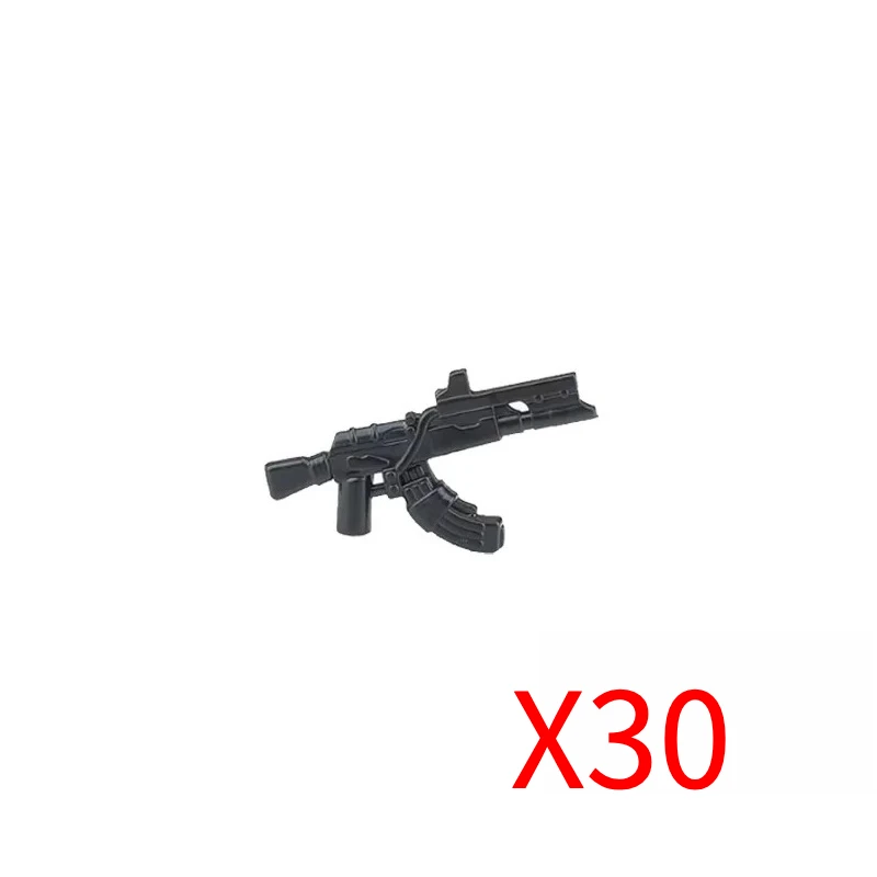 Militärische Soldaten Figuren Waffen Bausteine Zubehör Zweifarbige Waffen Assault Sniper Gewehre M16 M4 Modell Ziegel Spielzeug Geschenk