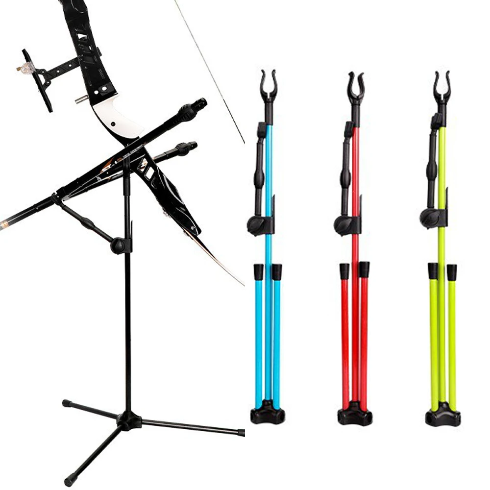 

1PC Archery Bow Stand Foldable Removable Recurve Bow Holder for Hunting Shooting Sports Archery Bow Holder Rack