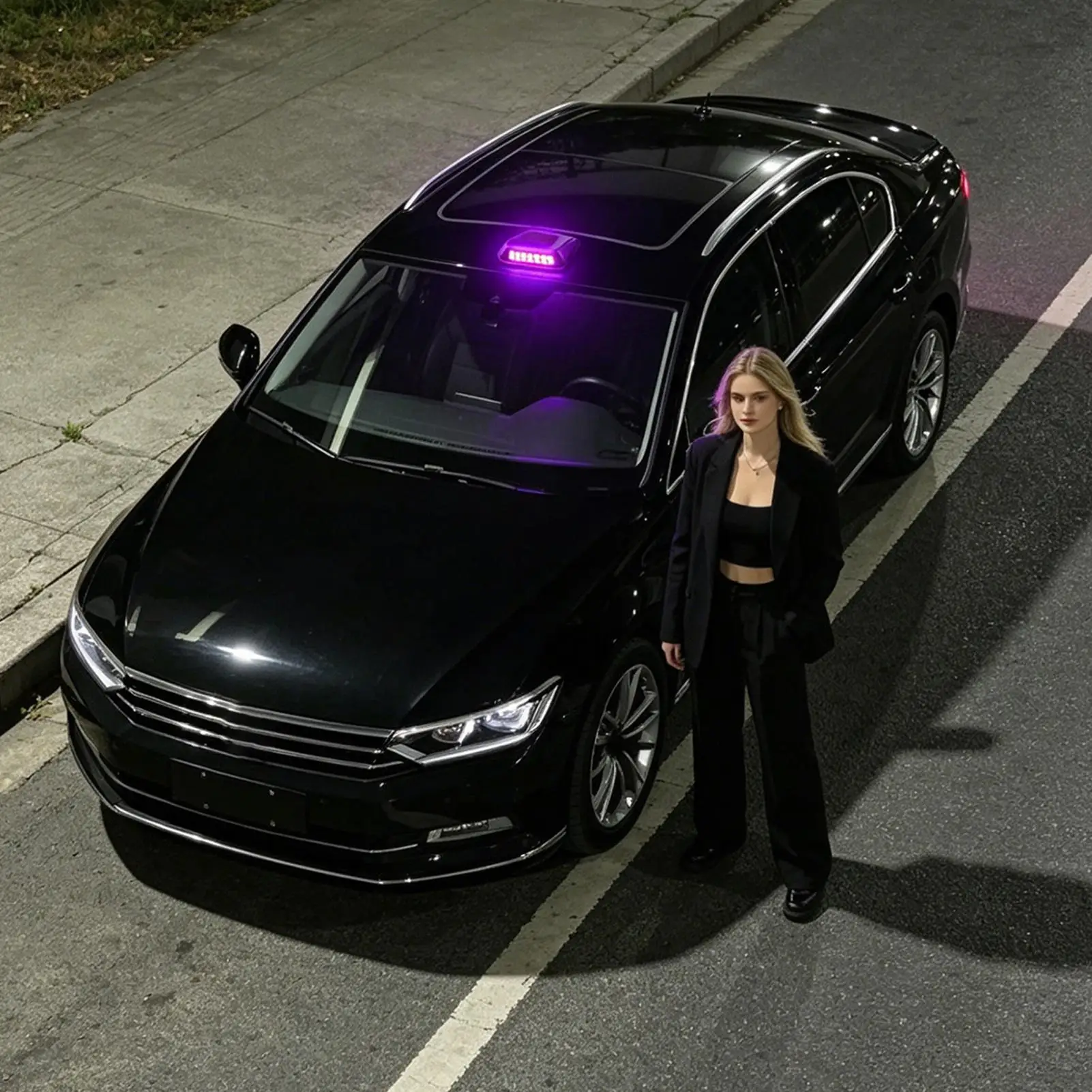

Roof Lights For Car 8 Colors Waterproof Solar Lamp Strobe Light With Remote Control For Roof Truck SUV Night Driving Outdoor