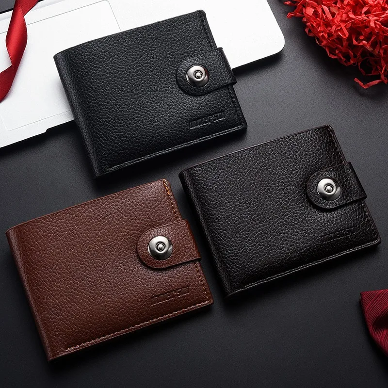 

Stylish Mens Two Fold Large Capacity Coin Wallet Youth Fashion Brands Multi Functional Money Clip Wallet Thats