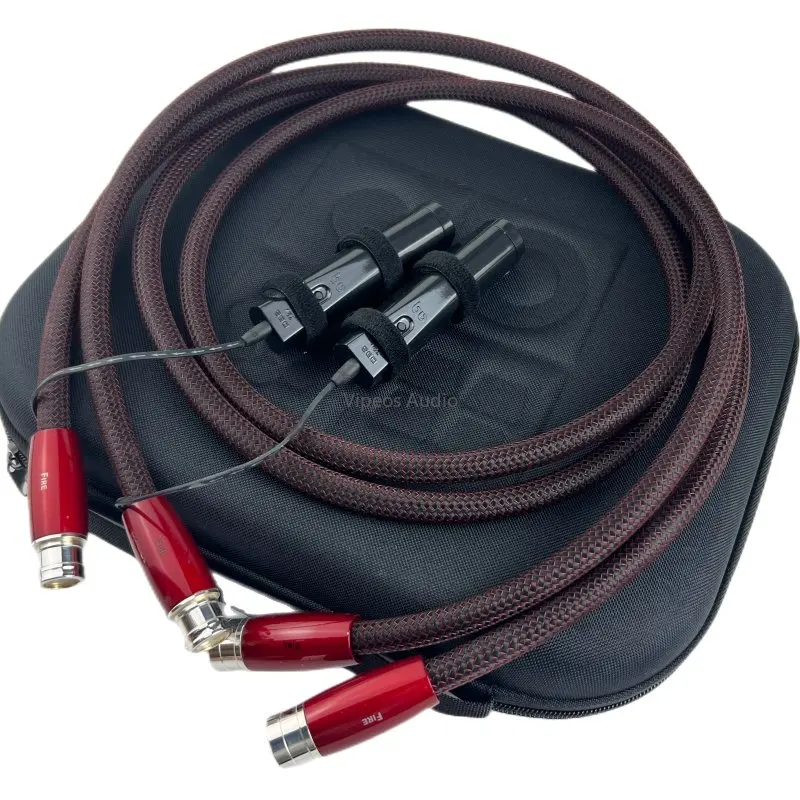 Audiophile FIRE XLR Cable Male To Female Balance Interconnect A Pair