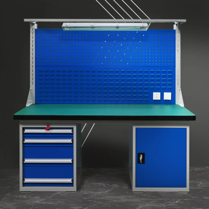 منضدة مختبرية صناعية من الفولاذ المقاوم للصدأ سهلة التجميع ومضادة للكهرباء الساكنة وخفيفة الوزن #6