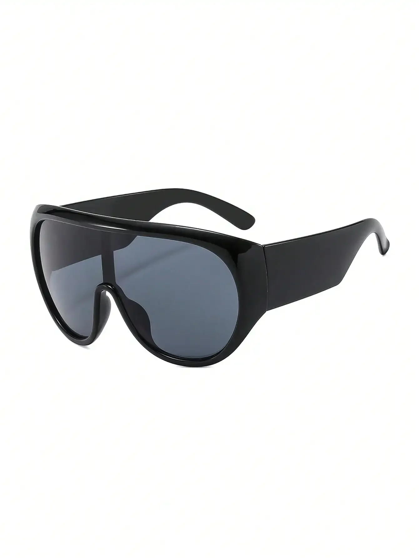 

1pc Oversized Fashionable Fashion Glasses, Retro & Unique Style, Versatile, Suitable For Men And Women. Suitable For Daily Wear,