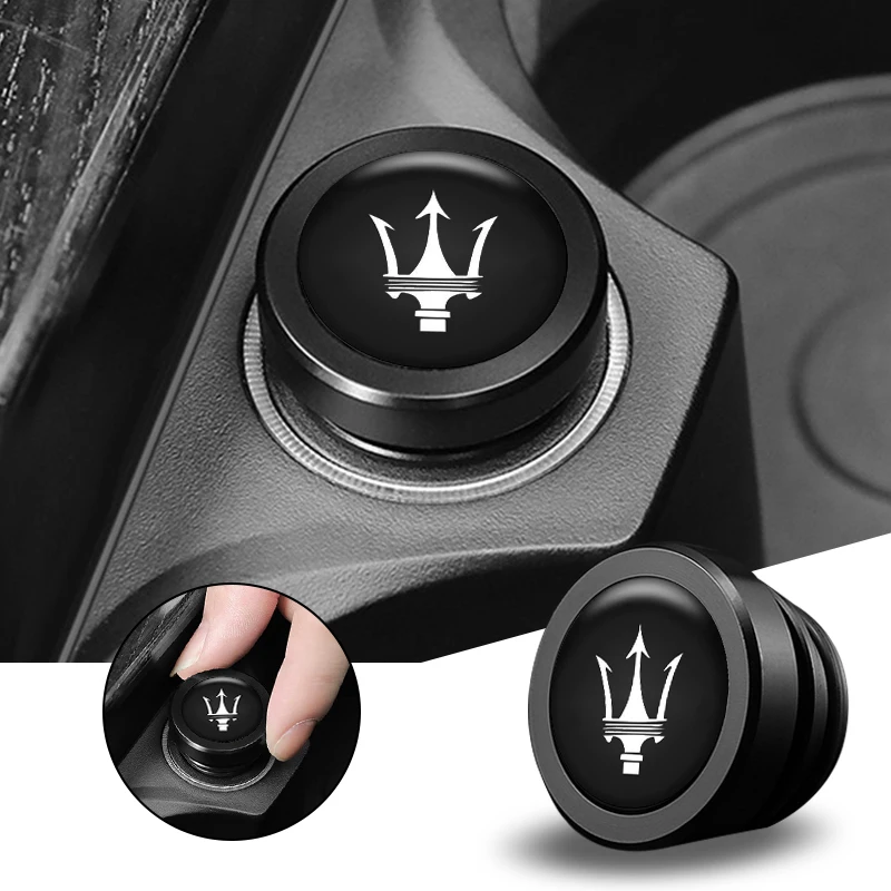 سيارة ولاعة السجائر التوصيل يغطي الديكور غطاء مقاوم للغبار لمازيراتي كواتروبورتي سبايدر ليفانتي جران توريزمو Mc20 كوبيه GTS