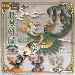 SO-TA Gashapon Capsule Toys Creature Kawaii Romantic Bird Assemble Model Ornaments Cute Action Figure for Kids Gift