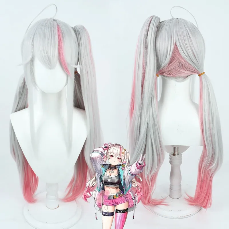 

Goddess of Victory Jackal Cosplay Wig Anime Game Roleplay Party Costume Prop Synthetic Hair Heat Resistant Fiber