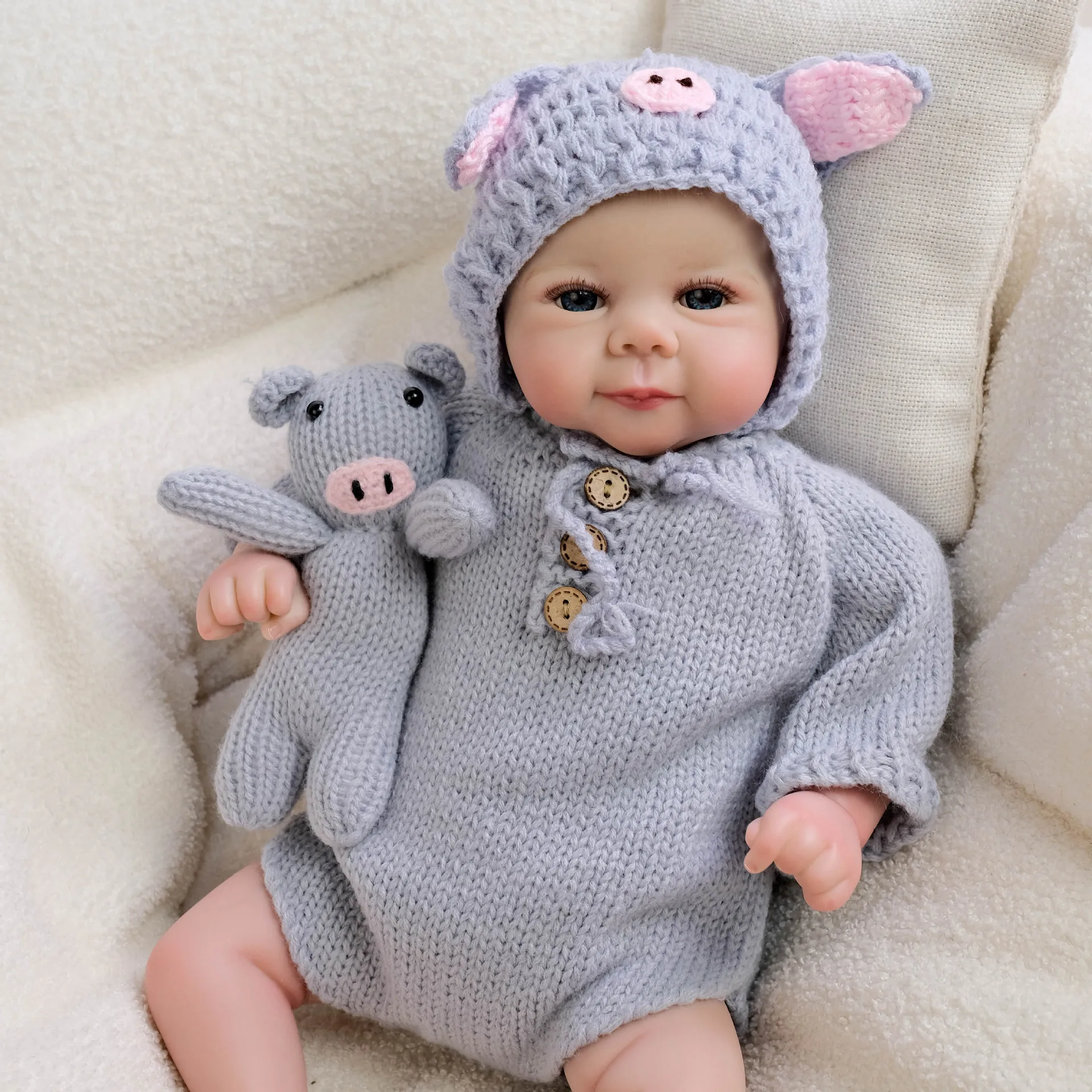 

Julietta новая тканевая силиконовая виниловая кукла Reborn для девочек, очаровательные игрушки Reborn, подарок на день рождения, Рождество для детей