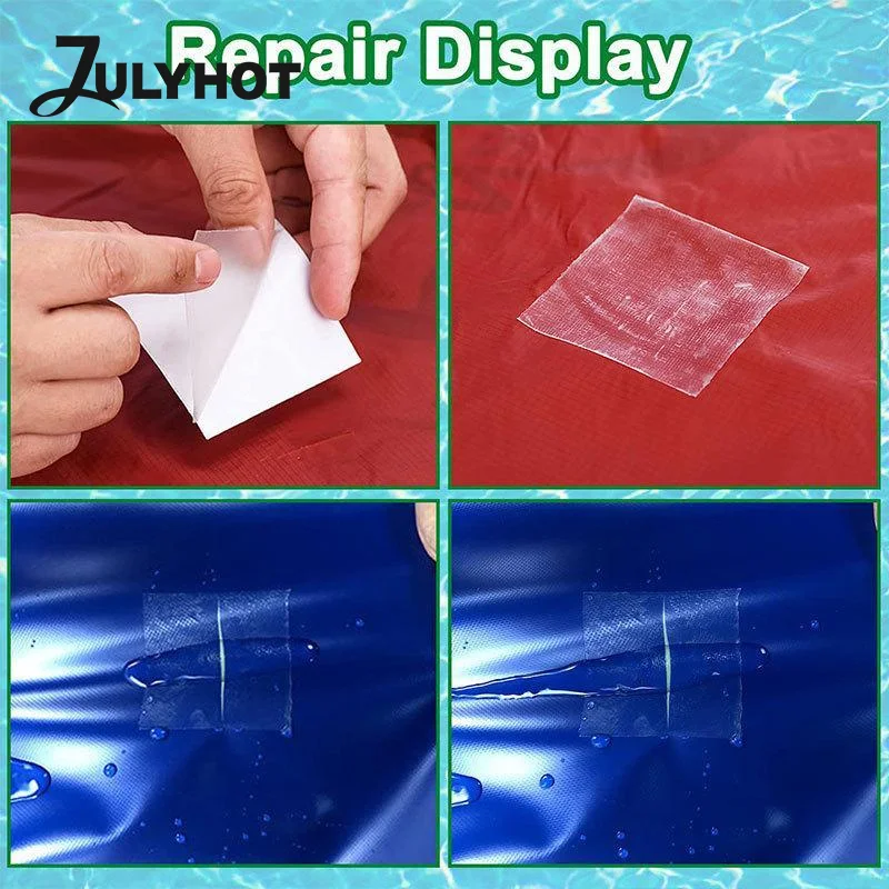 1Roll Repair Patches TPU Tape Repairing Patches For Inflatable Toy Swim Pool Float Tent Air Mattress Raincoat