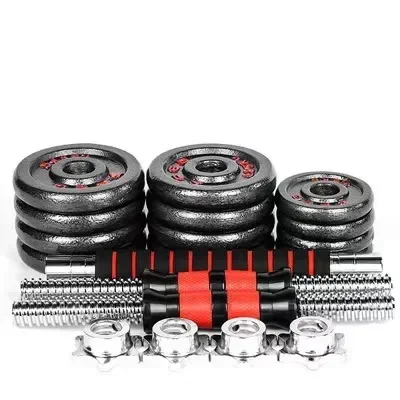 Adjustable Dumbbell Set, Weight Lifting Dumbbells, Round Paint Barbell, Custom Logo, 40 Kg, 50kg, 20kg, Sales