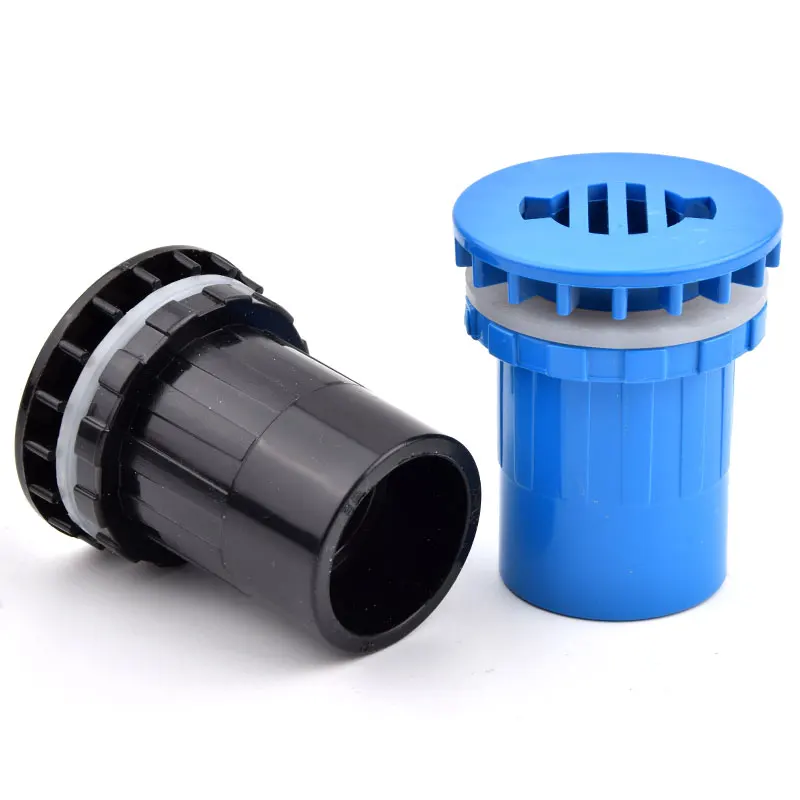 1Pc 20~50mm PVC Pipe Straight Aquarium Fish Tank Outlet Drainage Connector Home Garden Hydroponic DIY Water Supply Tube Fittings