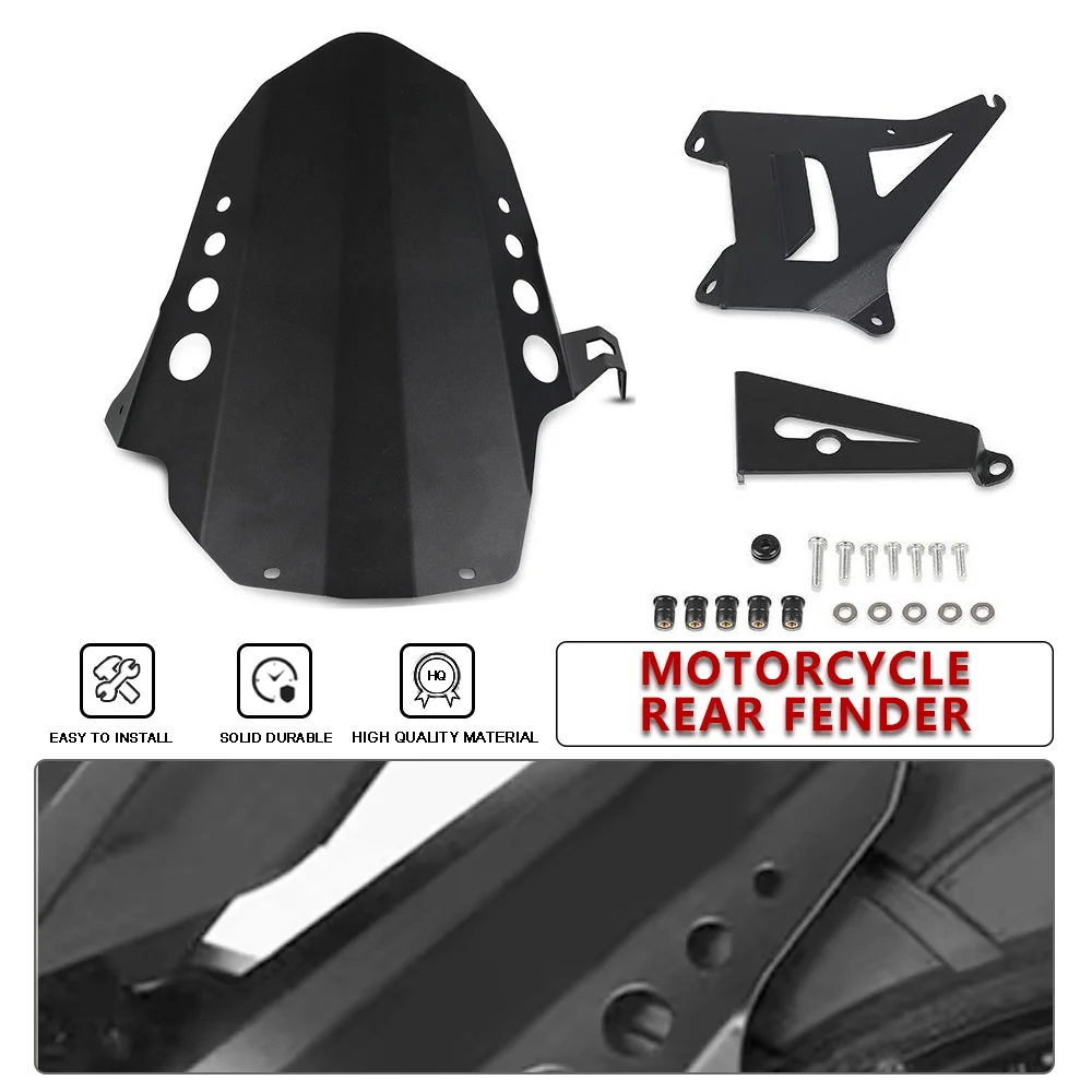 

Rear Mudguard Mount Wheel Tire Hugger Mud Guard Fender Splash Protector Fit For Honda FOR** XADV 750 2017-2021 X-ADV750 2020