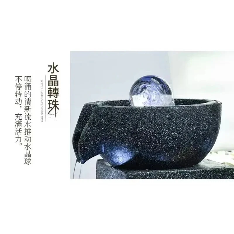 yy-Outdoor Courtyard Fish Pond Fountain Terrace Turtle Pond Feng Shui Bowl European Style Wealth-Attracting Water Flow Ornament