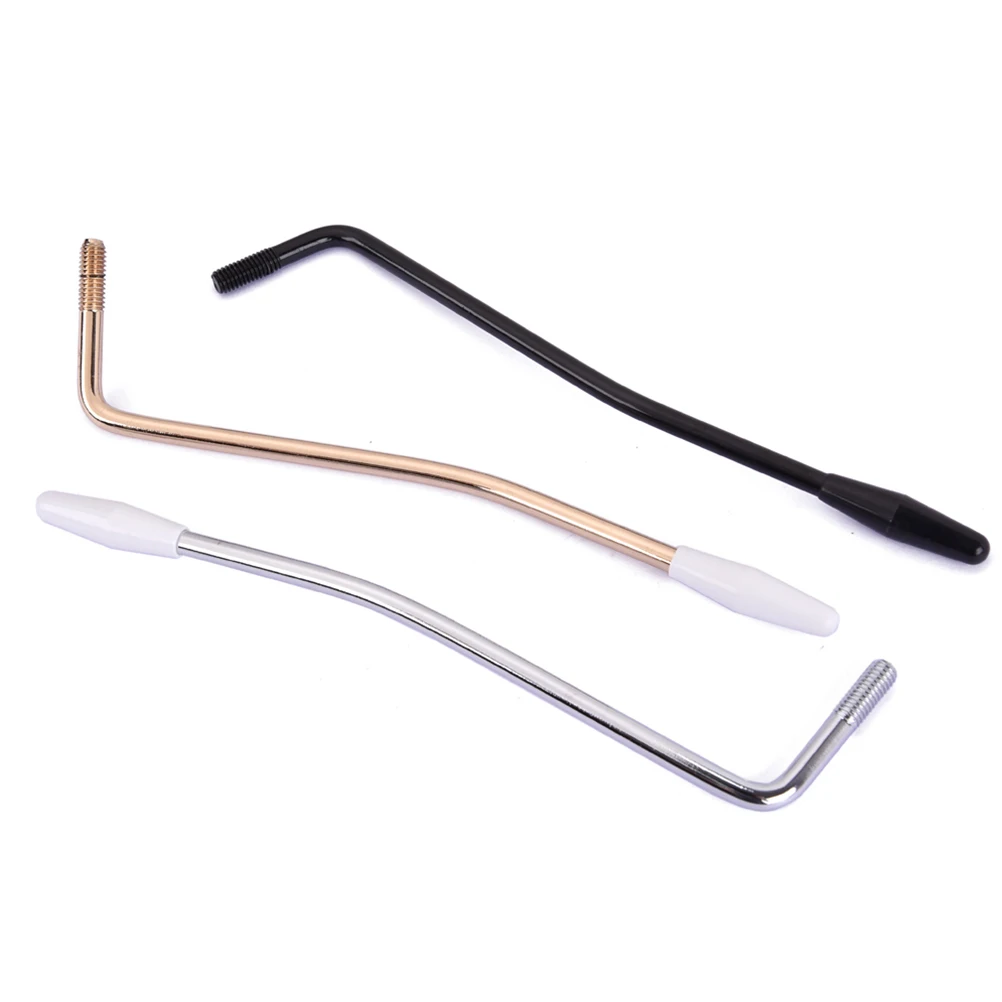 

3pcs Steel Single Tremolo Bridge Arm Electric Guitar Tremolo Bar Guitar Parts Single Bridge System Replacement Accessories