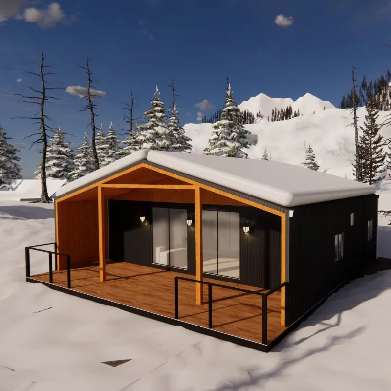 Luxury Cheap Residential Expansion Container House Modular Double-Wing Folding Mobile Expandable Prefab Container House