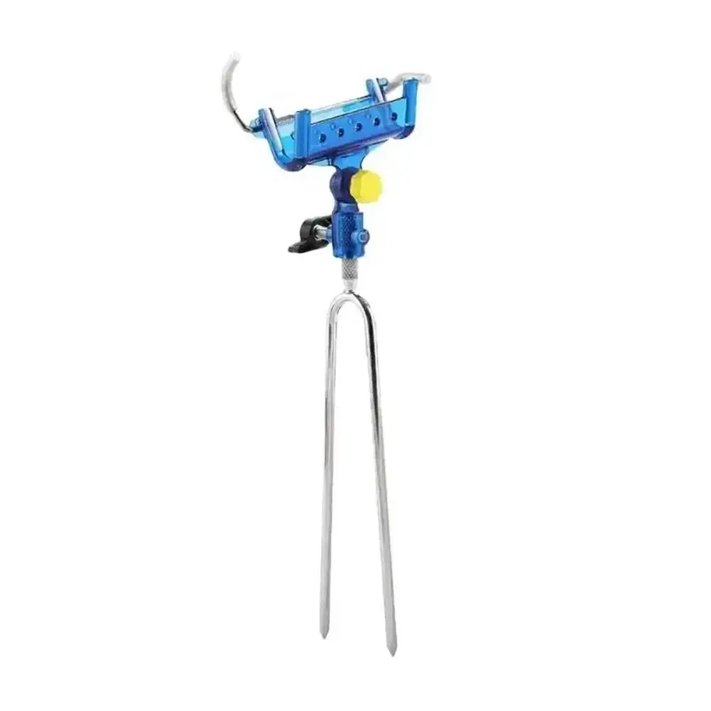 Adjustable Universal Fishing Rod Ground Stand - Thickened ABS Self-Locking Bracket, 360° Rotatable Fishing Rod Holder image 6