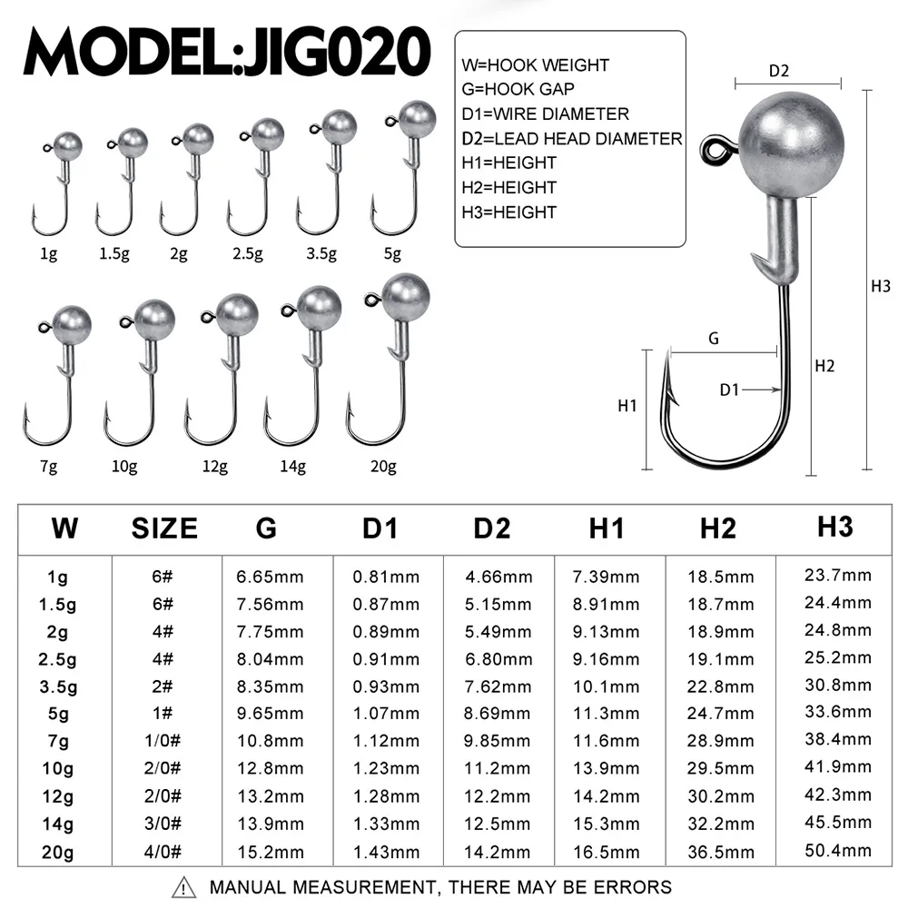 낚시용 크랭크 지그 헤드 후크, 하드 미끼 소프트웜 후크, 낚시 후크 헤드 지그 루어, 1g, 2g, 3.5g, 5g, 7g, 10g, 12g, 20g, 5 개