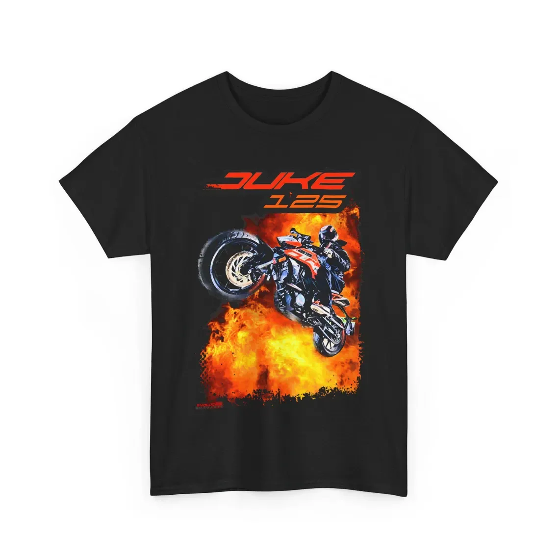 

@EY K.tm Duke 125 T Shirt The First Race Bike Motorcycle Tee Junior Cup Rider Graphic Top For Fans Ready to Race Gift Idea Dad