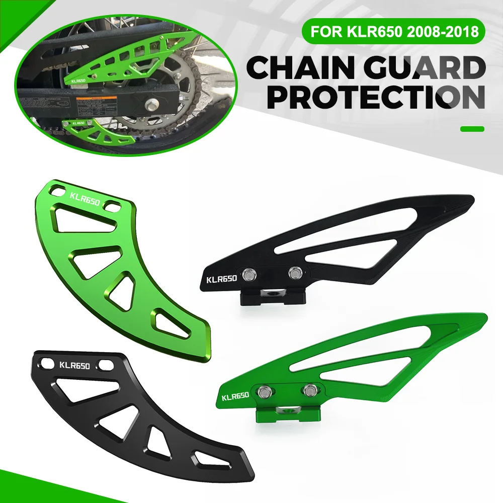 

For Kawasaki KLR650 KLR 650 KLR650-E KLR650E 2008-2018 2017 2016 2015 2014 2013 2012 2011Motorcycle Chain Guard Protector Cover