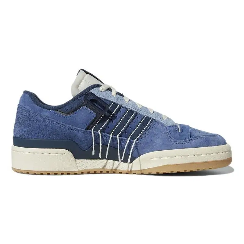 adidas originals FORUM Skateboarding Shoes Unisex Low-top Blue-violet/deep Navy Blue/white Sneakers shoes GW0298