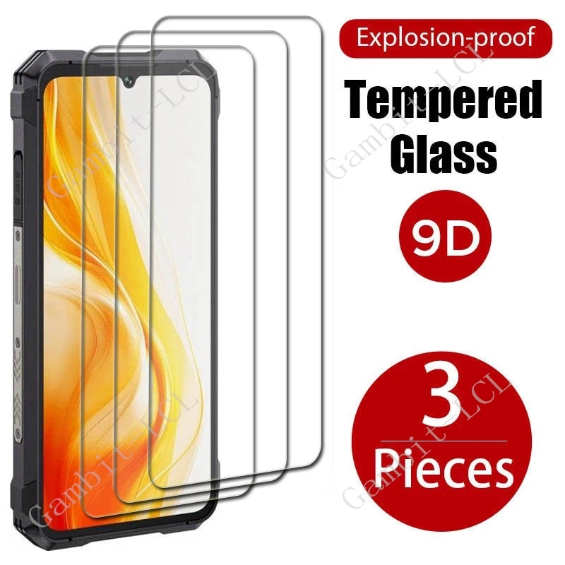 3PCS 9H HD Protective Tempered Glass For Cubot KingKong 11 6.72" CubotKingKong11 KingKong11 Screen Protector Cover Film