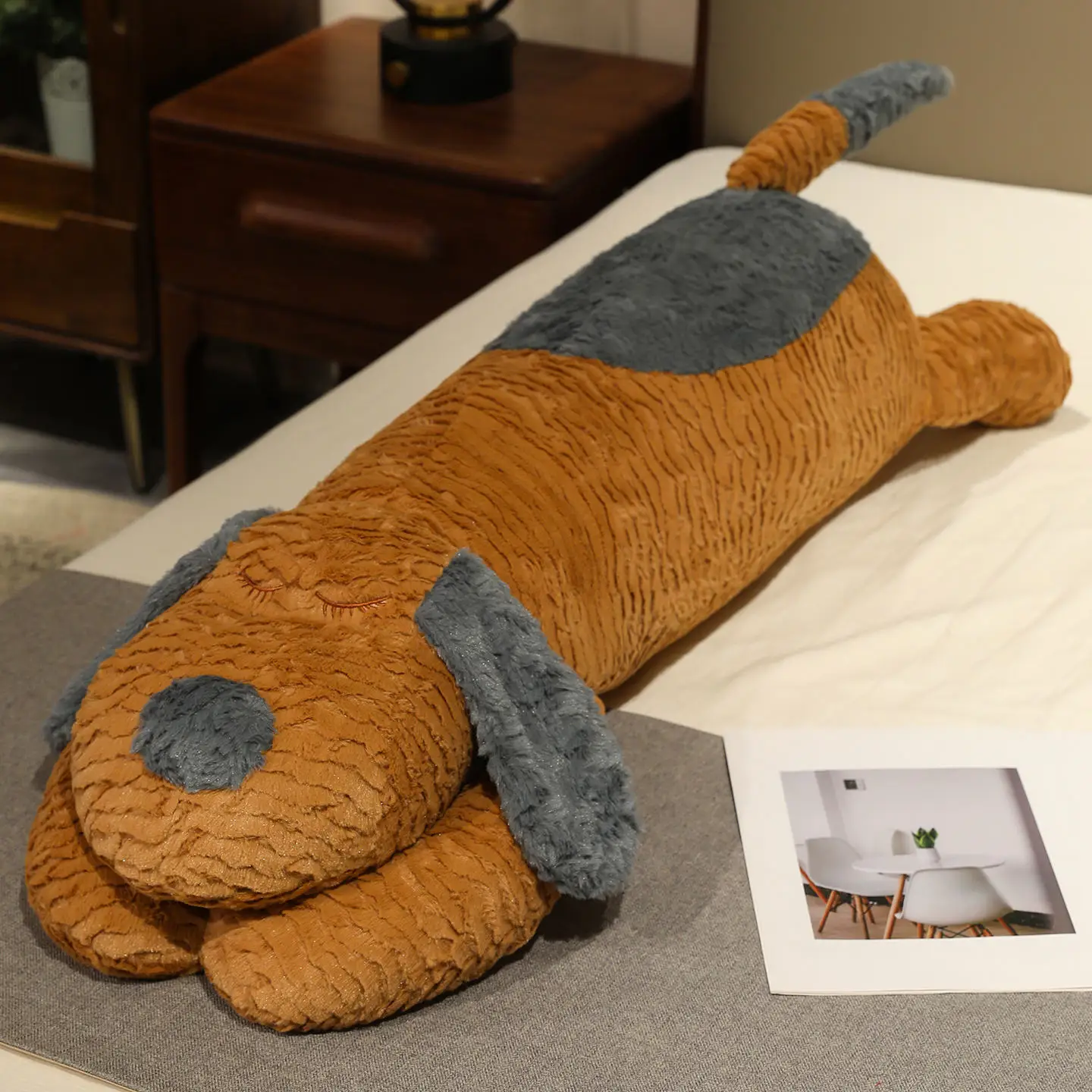 

Гигантское животное, милое мягкое пуховое животное, кабала, плюшевая подушка, кукла, мягкая кукла, детская подушка для длинного сна, собака, подарок для ребенка