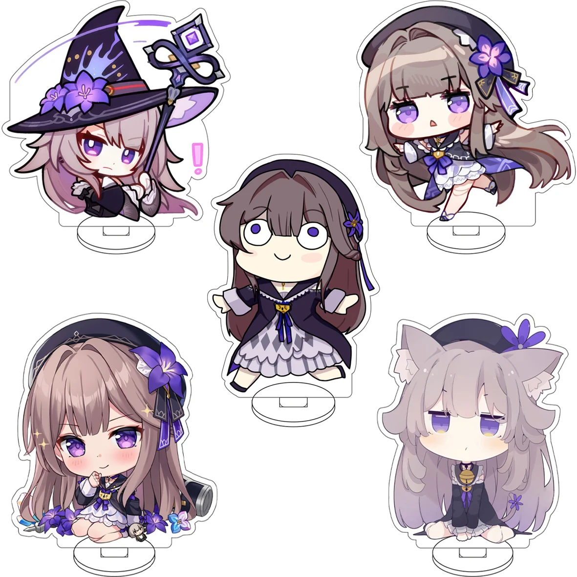 

10CM Anime Honkai: Star Rail Cos The Herta Figure Acrylic Stand Cute Chrismas Birthday Gifts Lovely Ornaments