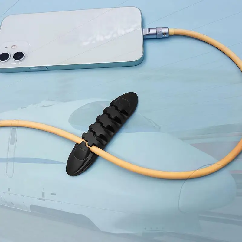 2022 neue USB Daten Kabel Wickler Management Kopfhörer Kabel Veranstalter Draht Lagerung Silicon Ladegerät Halter Clips Kabel Wickler