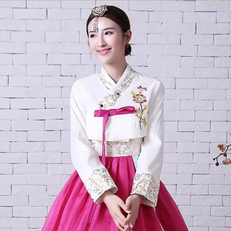 

Korean Hanbok Dress for Women Ancient Traditional Stage Dance Costume Lady Palace Korea Wedding National Dance Clothes