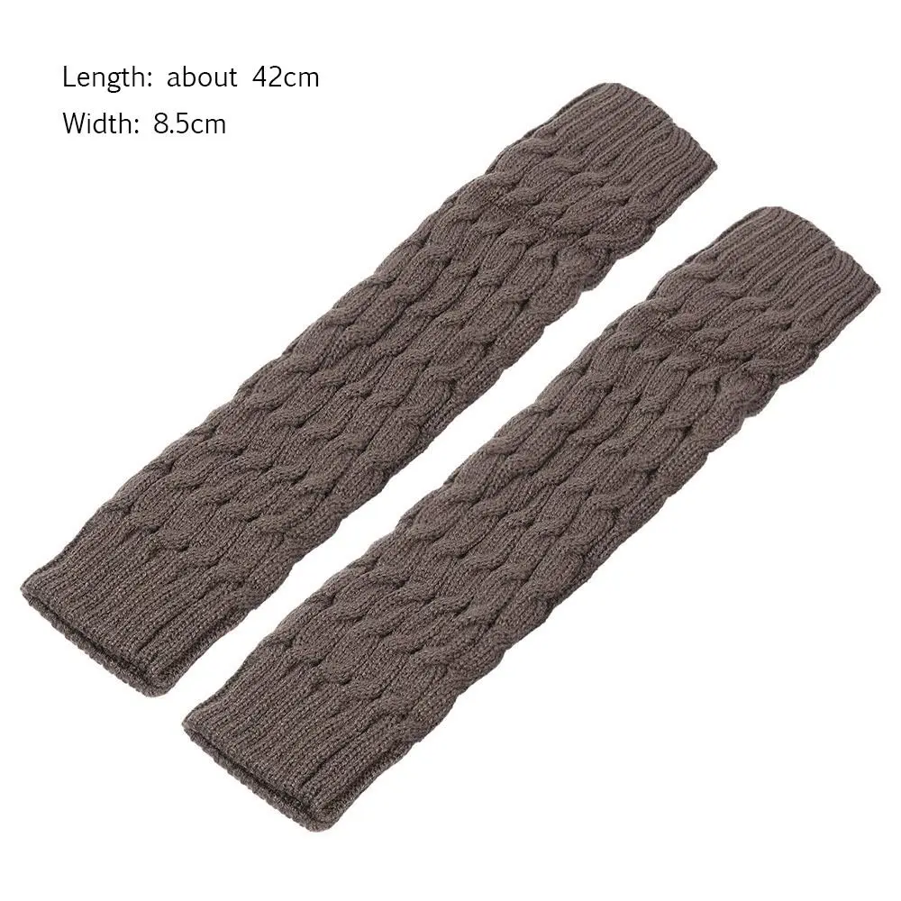 تخزين طويل ضغط العجل كم المرأة الشتاء الجوارب الدافئة طويلة الكروشيه جورب محبوك كابل دافئ جورب تدفئة الساق الجوارب