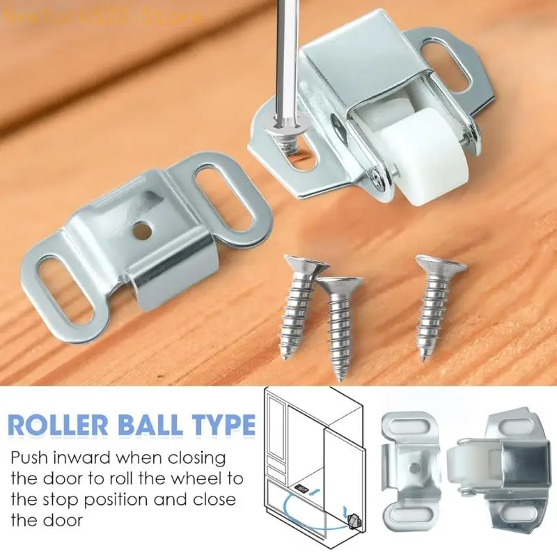 20Pcs Corrosion Resistant Mailbox Latches Hardware with Installation Screws N84C