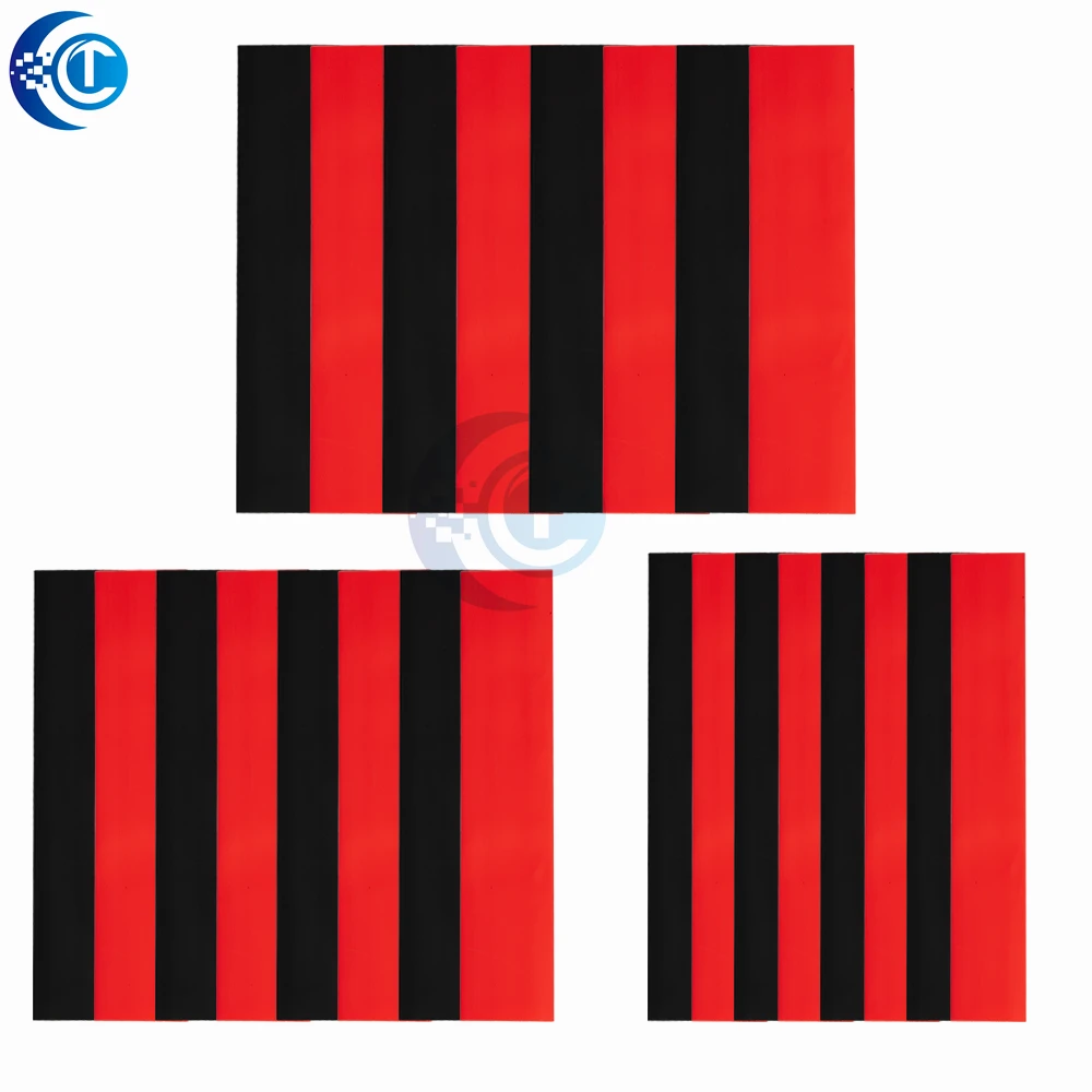 150 PCS 2:1 Heat Shrink Tubing Assortment: 7.28m Black & Red Set – Car Wire/Cable Sleeving Wrap Kit