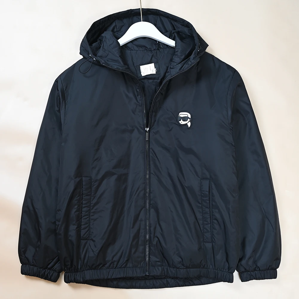 

Новое зимнее мужское повседневное хлопковое пальто Jaet из мягкой резины с капюшоном из мультфильма Inter Faion Urban Sle Long Sve Coat