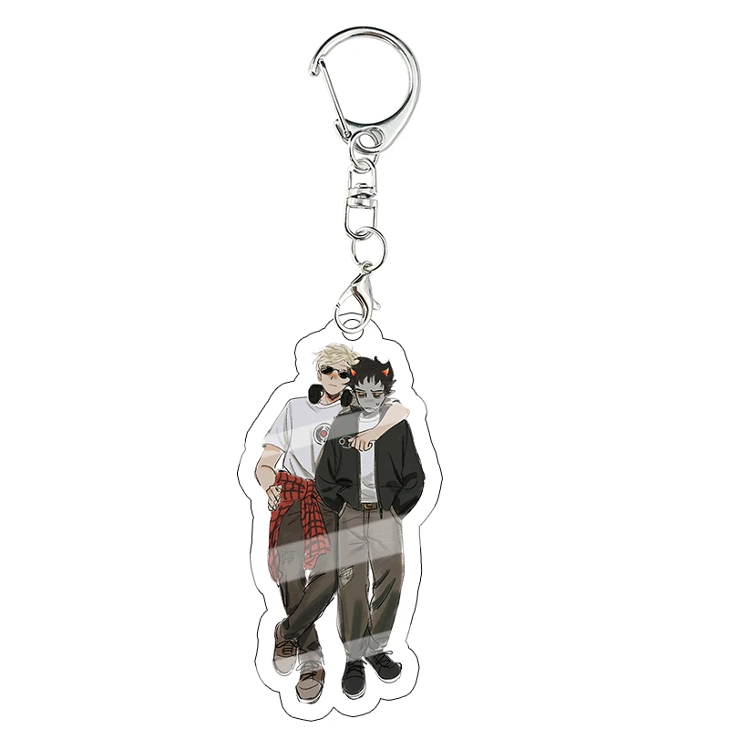 Homestuck AdiosToreador Dave Acryl-Schlüsselanhänger Dekorationszubehör Anhänger Schlüsselanhänger Figuren Mädchen Tasche Geburtstagsgeschenk – Detail 23