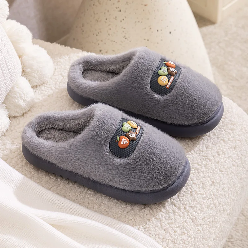 شباشب نسائية شباشب قطنية موضة قطيفة سميكة شتوية دافئة شباشب منزلية أحذية للجنسين أحذية منزلية كاجوال داخلية